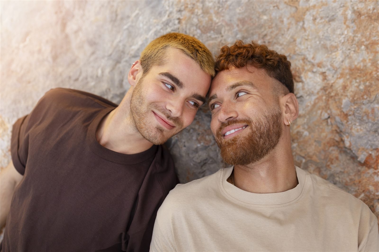 Gay couple representing dating in Germany