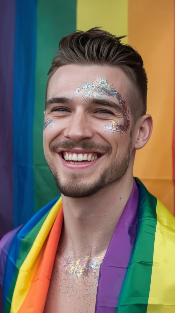 James smiling