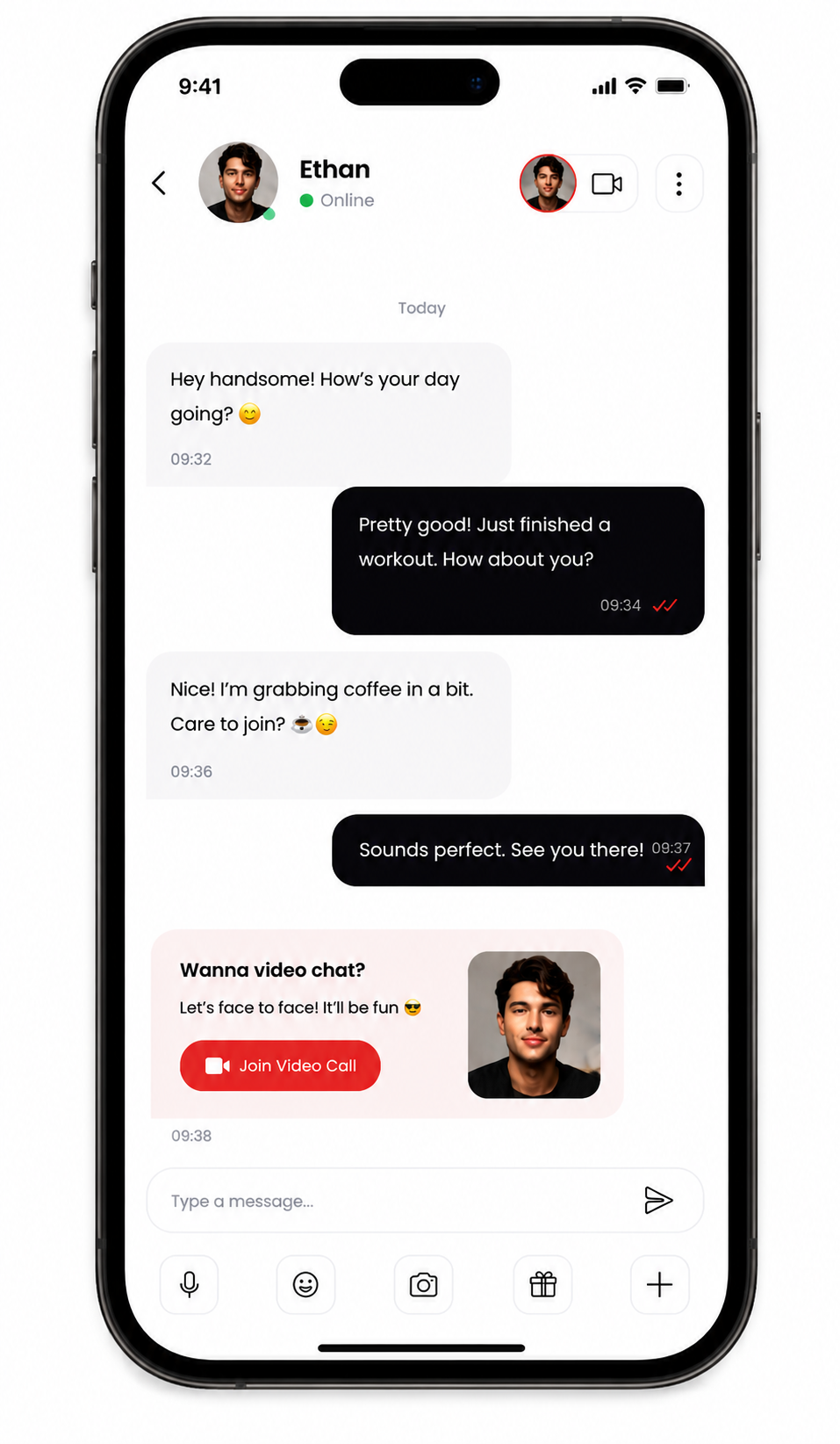Gaydatesite chat and video call experience